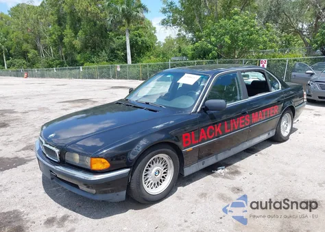 1997 BMW 740Il from USA, damaged, VIN WBAGJ8327VDM01744